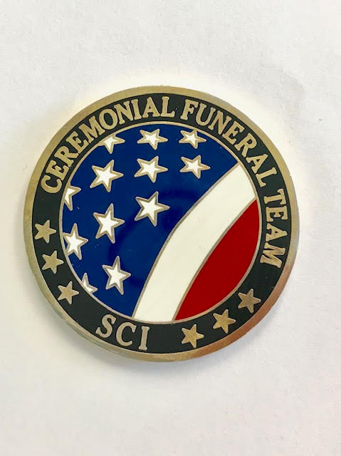 Challenge coin LHT Consulting who serve presidents and Elijah Knight